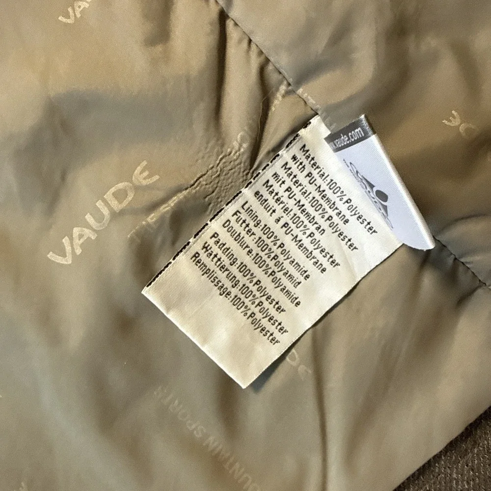 Men's Vaude Double Breasted Blazer Jacket Coat Sz L Gray Ceplex Active